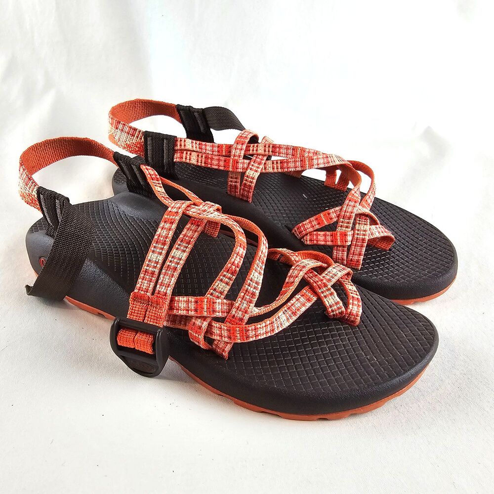 Chaco ZX/2 Classic Womens Approx Sz 10 Orange Coral Sport Hiking Sandals Comfort